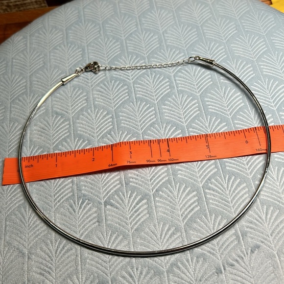 Solid circle silver necklace 1946 tag - Picture 11 of 11